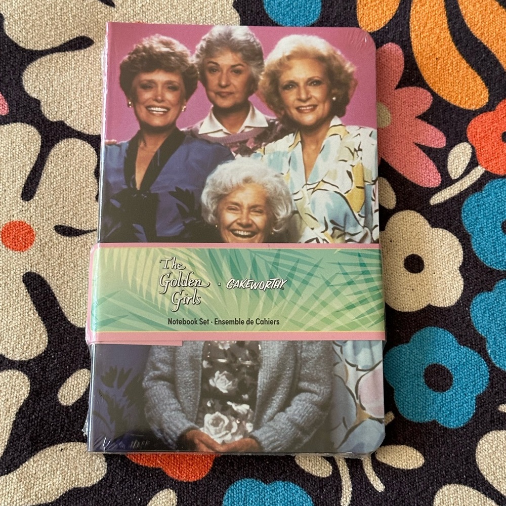 Golden girls notepads (3pk) by cakeworthy